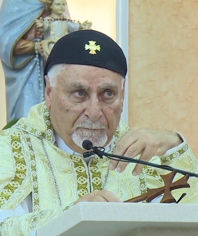 Monseigneur Yohana Petros Mouche, archevêque syriaque catholique de Mossoul.